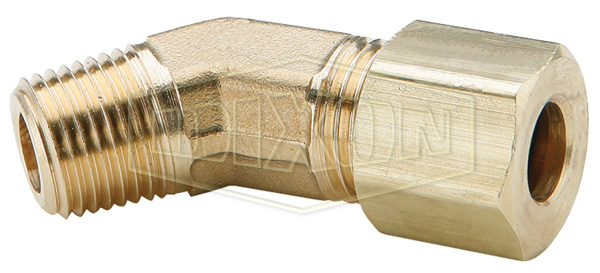 Compression 45° Male Elbow